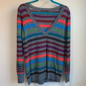 The limited multi color vneck top